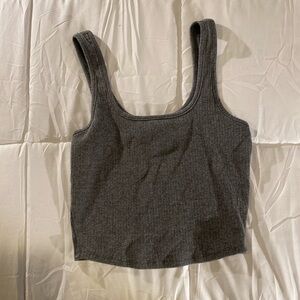 Pacsun gray ribbed tank top